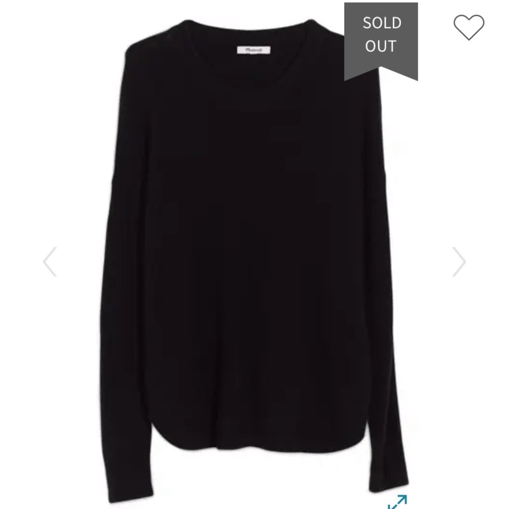 Madewell Westlake Pullover Sweater in Coziest Yarn